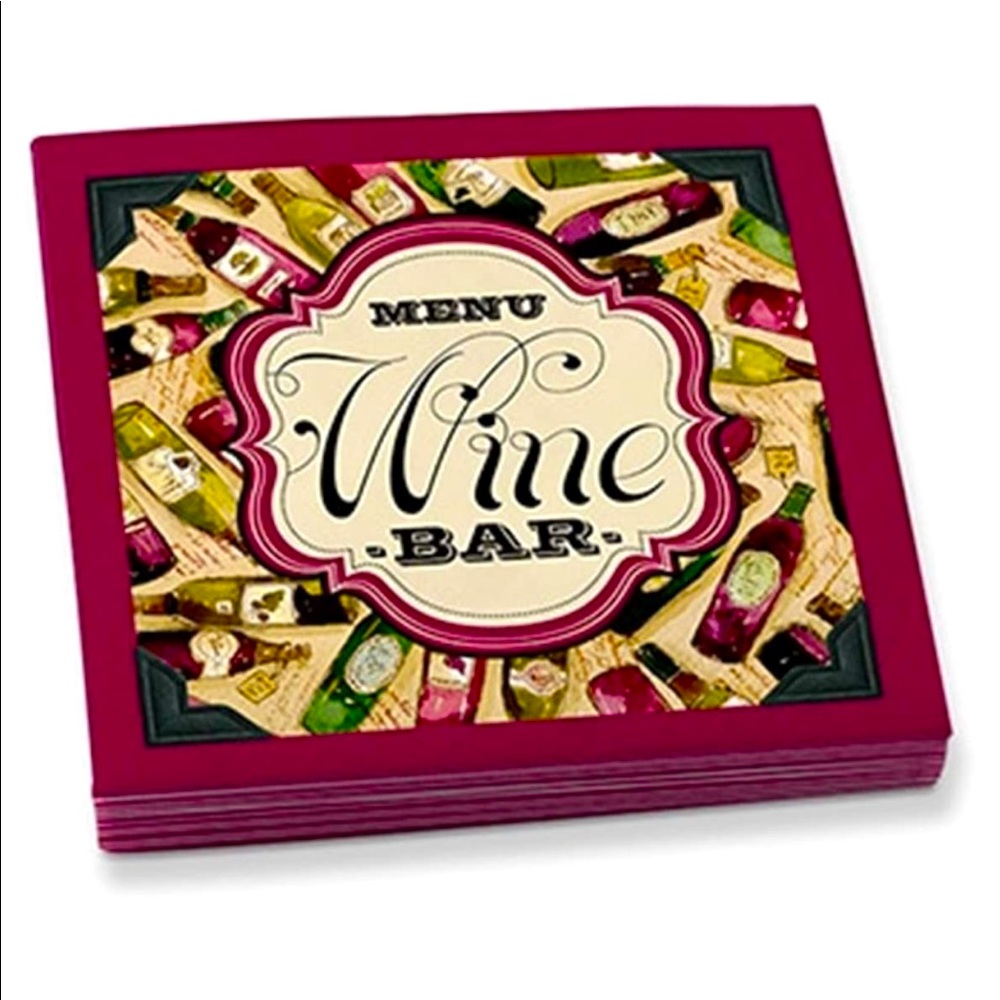 Epic Products Wine Menu Beverage Napkins 20ct